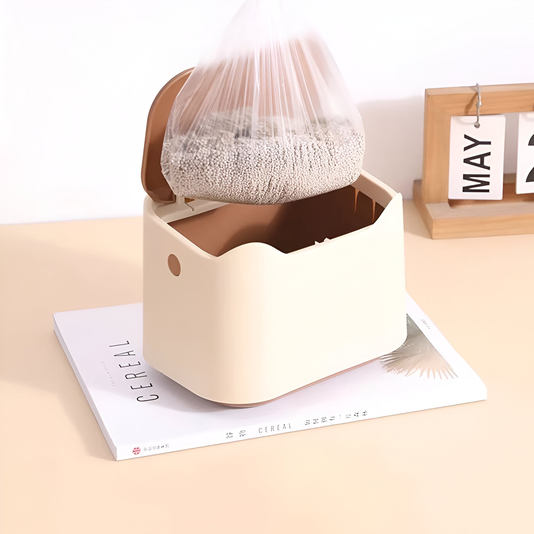 Litière pour chat avec couvercle