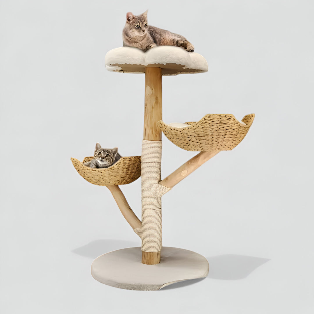 Arbre à chat à Gratter avec Plateformes et Sisal