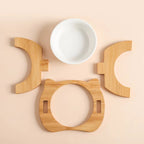 Gamelle repas en bambou naturel