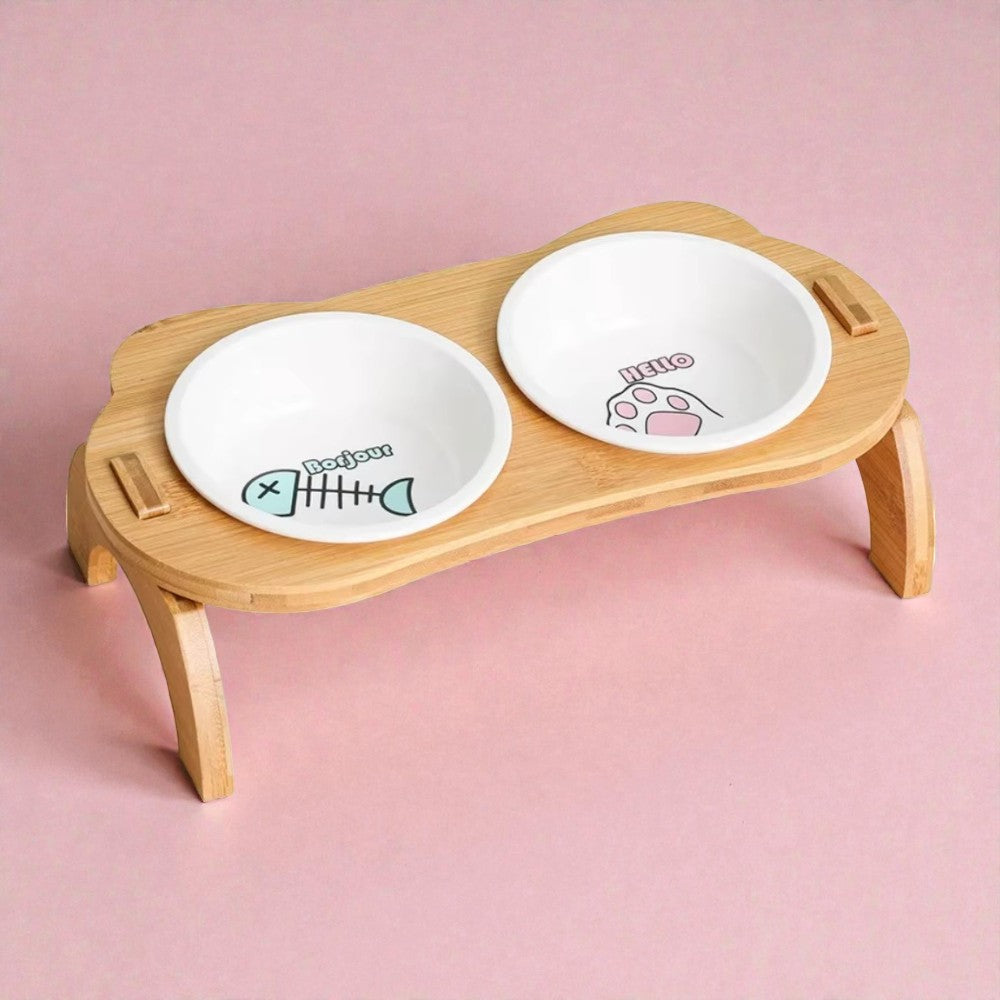 Gamelle repas en bambou naturel