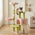 Arbre à chat coloré – Détente et jeu